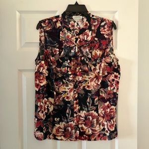 Tahari ASL Sleeveless Blouse